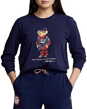 Polo Ralph Lauren Long Sleeve Team Usa Graphic Tee