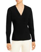 Alberta Ferretti Ribbed Knit Sweater