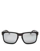 Oakley Men's Holbrook Polarized Mirrored Square Sunglasses, 58mm