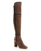 Sigerson Morrison Steele Over The Knee Patchwork Boots