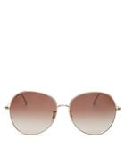 Oliver Peoples Women's Round Sunglasses, 60mm