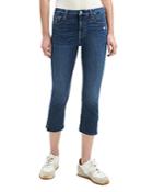 Jen 7 High Rise Split Hem Capri Jeans In Linda