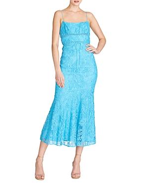Ml Monique Lhuiller Lace Midi Dress