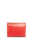 Marni Double-sided Leather Pouchette Clutch