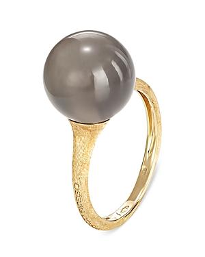 Marco Bicego 18k Yellow Gold African Boule Gray Moonstone Ring