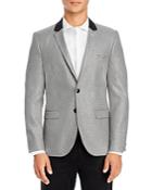 Hugo Arti Metallic Houndstooth Slim Fit Tuxedo Jacket