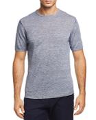 The Men's Store At Bloomingdale's Marled Short Sleeve Crewneck Sweater - 100% Exclusive