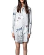 Zadig & Voltaire Paisley & Printed Button Down Shirt