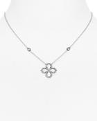 Freida Rothman Open Clover Pendant Necklace, 15