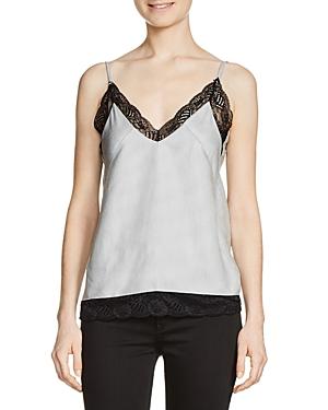 Maje Lanette Lace-trimmed Camisole Top
