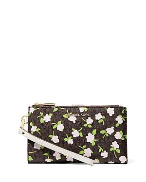 Michael Michael Kors Jet Set Double Zip Wristlet