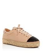 Kendall And Kylie Josyln Embellished Lace Up Espadrille Sneakers
