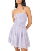 Free People Lausanne Gauze Dress