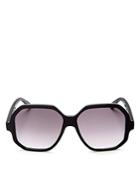Saint Laurent Oversized Square Sunglasses, 56mm