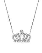 Kc Designs Diamond Crown Pendant Necklace In 14k White Gold, .20 Ct. T.w.
