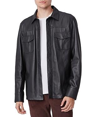 Paige Darrin Leather Overshirt