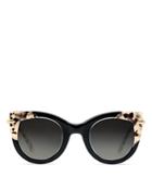 Krewe Women's Laveau 24k Gradient Cat Eye Sunglasses, 48mm