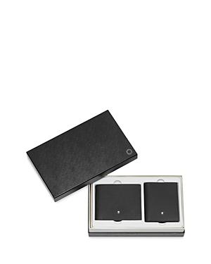 Montblanc Wallet & Business Card Holder With View Gift Set