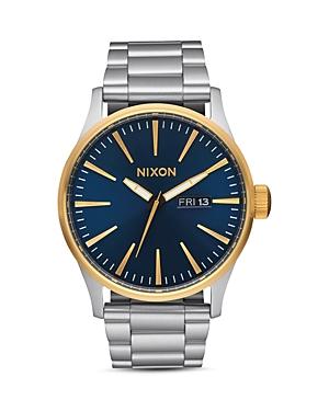 Nixon Sentry Bracelet Watch, 42mm