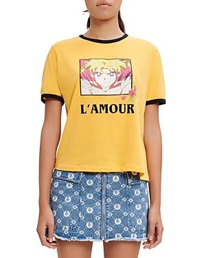 Maje X Sailor Moon Tprincess L'amour Graphic Tee