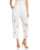 Iro Falo Eyelet Embroidered Pants