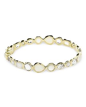 Ippolita 18k Yellow Gold Rock Candy Multi Gemstone Flirt Hero Gelato Bangle Bracelet