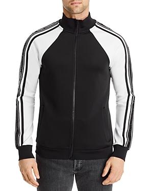 Karl Lagerfeld Paris Logo Tape Raglan Sleeve Track Jacket