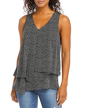 Karen Kane Layered Hem Tank