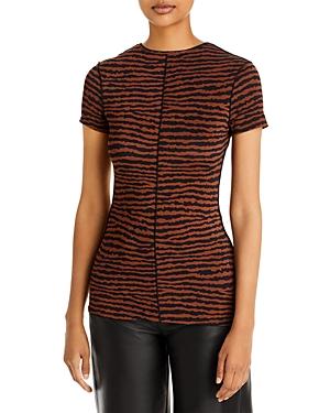 Proenza Schouler White Label Short Sleeve Jersey Top