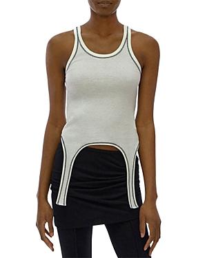 Helmut Lang Cutaway Hem Tank