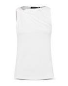 French Connection Mati Draped Jersey Top