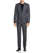Hugo Tonal Plaid Slim Fit Suit