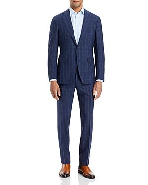 Canali Capri Wide Stripe Slim Fit Suit