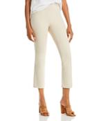 Vince High Rise Cropped Flare Jeans In Pale Fawn