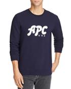 A.p.c. Gabe Logo Graphic Sweatshirt