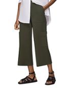 Whistles Ponte Cropped Cargo Pants