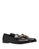 Salvatore Ferragamo Women's Apron Toe Loafers
