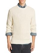 Vince Mixed Stitch Textured Sweater