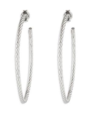Lauren Ralph Lauren Rope Hoop Earrings