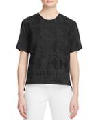 Dkny Pure Embroidered Front Shirt