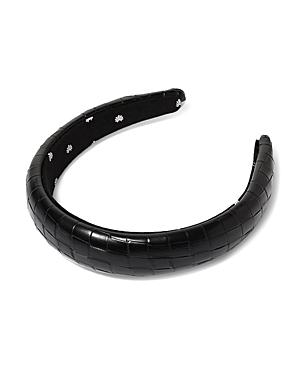 Lele Sadoughi Alice Faux Leather Headband