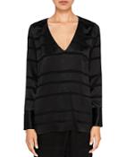Ted Baker Ted Says Relax Genina Stripe V-neck Top
