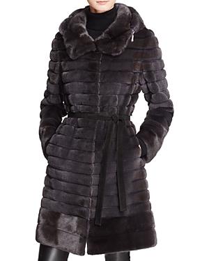 Maximilian Furs Hooded Long Mink Coat - 100% Bloomingdale's Exclusive