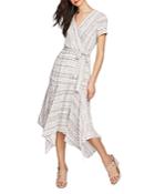 1.state Rustic Wrap-front Dress