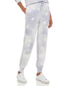 Aqua Star Print Tie Dyed Sweatpants - 100% Exclusive