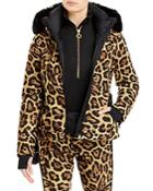 Goldbergh Fierce Faux Fur Trim Jacket