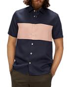 Ted Baker Color Block Button Down Shirt
