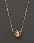 Ippolita 18k Gold Mini Lollipop Necklace In Orange Citrine, 16