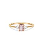 Moon & Meadow 14k Yellow Gold Morganite & White Sapphire Ring - 100% Exclusive