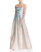 Eliza J Floral Ball Gown